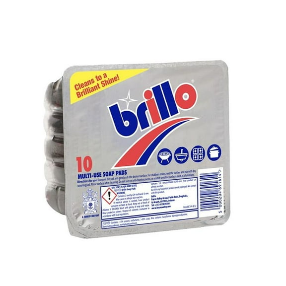 Brillo Container Pads 10pk