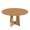 Ancient Oak, variant on SESSLIFE 43.3 to 59" Extendable Round Dining Table for 4 to 8, Farmhouse Round to Oval Kitchen Table with Removable Leaves, Hidden Leaf Storage, Built-In Shelf, Deep Walnut