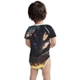 thumbnail image 2 of Rocae Sleeping Dragon In Forest for Baby Cotton Short-Sleeve Bodysuits for Unisex Onesies Bodysuit-6 Months, 2 of 7
