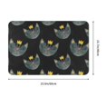 thumbnail image 3 of Bingfone Faces Of The Cat Door Mat 16"X24" Front Entrance Non-Slip Low Profile Washable For Entryway, 3 of 9