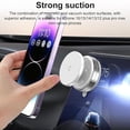thumbnail image 4 of 360° Rotatable Vacuum Magnetic Phone Holder，No-Noise & No-Charging， Magnetic Phone Holder for Car/Gym/Mirror/Bathroom/Smooth Surface, Suction Cup Phone Mount Compatible Phone, 4 of 5