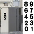 thumbnail image 1 of Sentmoon House Numbers House Number Three-dimensional Iron Art Number House Number Screw Home House Number Sign, 1 of 9