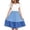 Blue, variant on 12-13 Years Tween Girls Summer Dress Ruffle Sleeve A Line Casual Party Dresses 6-13 Years