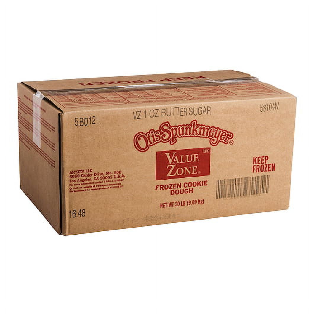 Otis Spunkmeyer Bulk Pack of 320 Frozen Butter Sugar Cookie Dough
