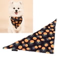 thumbnail image 1 of Bandana De Halloween Para Perros, Lindo, Cómodo, Ajustable, Resistente A La Abrasión, Poliéster, Ligero, Baberos Triangulares Para Mascotas Para Fiesta, 1 of 7