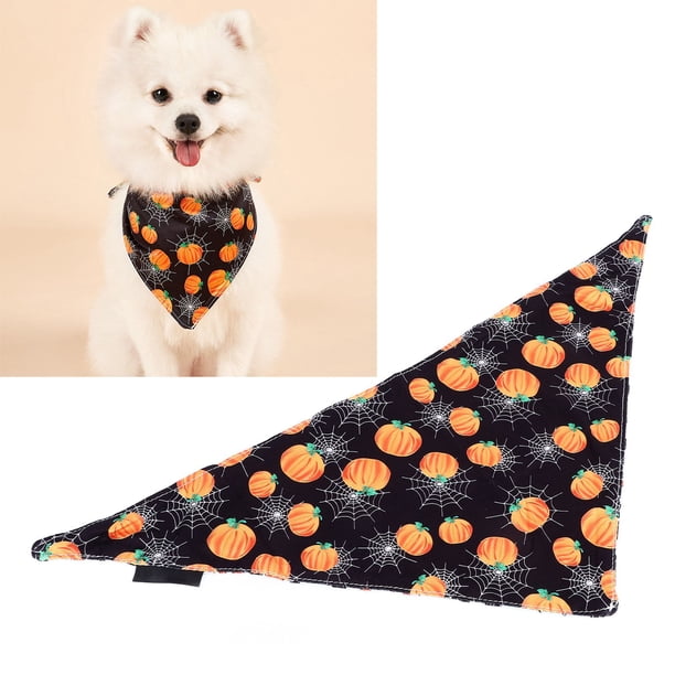 Bandana De Halloween Para Perros, Lindo, Cómodo, Ajustable, Resistente A La Abrasión, Poliéster, Ligero, Baberos Triangulares Para Mascotas Para Fiesta