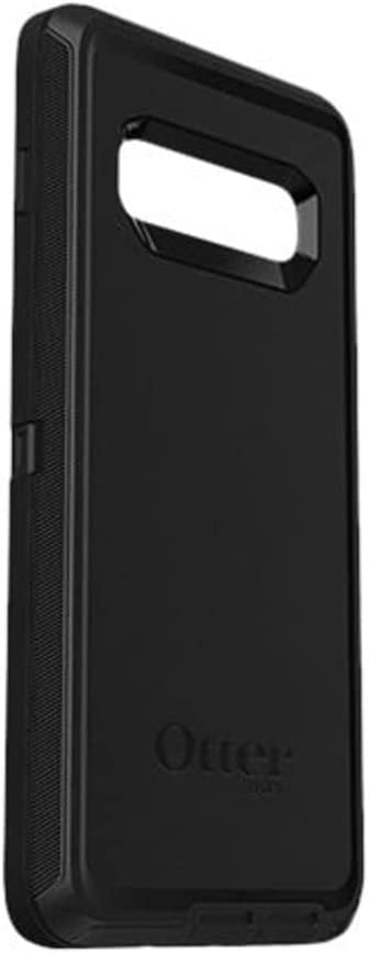 OtterBox Defender Series Screenless Edition Case for Samsung Galaxy S10+ Only - Holster Clip Included - Non-Retail Packaging - Black