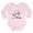 Petal Pink, variant on CafePress - Kiniart Maltese Garden Helper Body Suit - Long Sleeve Cotton Baby Bodysuit
