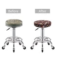 thumbnail image 6 of Lsque To The Best Mom Round Bar chair cushion covers Velvet Fabric Premium Comfort Protects from Scratches and Stains for 14-17 Inch Chair- 14 inch, 6 of 7