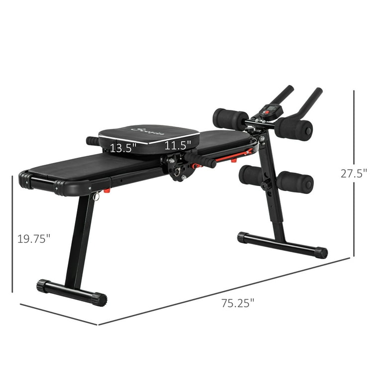 Soozier Multi Purpose Ab Workout Equipment Foldable Ab Machine