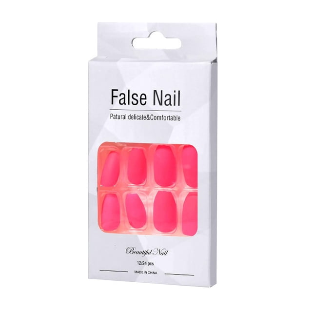 Parche de uñas luminoso fluorescente para uñas cortas | HUOGUO