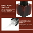 thumbnail image 4 of Milisten 2pcs Plastic Sanitizer Bottles Make-up Containers Square Lovely Storage Bottles, 4 of 5