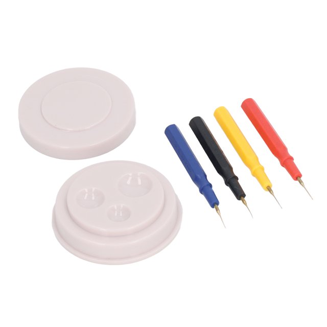 Watch Oil Cup Pin Set, Plastic User Friendly Professional Watch Oil Cup Oiler Pen For Maintenance