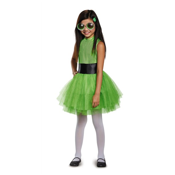 Powerpuff Girls Buttercup Tutu Deluxe Child Costume - Walmart.com ...