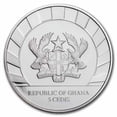 thumbnail image 2 of 2021 Republic of Ghana 1 oz Silver Aurochs BU, 2 of 2