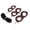 thumbnail image 4 of Arnés para hámster con correa de cuero artificial para mascotas pequeñas, ideal para hámsters, planeadores de miel, ratas y café., 4 of 14