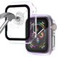 thumbnail image 1 of Apple Watch Case for Apple Watch 38MM Series 3/2/1/ with Built-in Tempered Glass Screen Protector, All-Around Ultra-Thin Bumper Full Cover Hard PC Protective Case for iWatch, 1 of 5