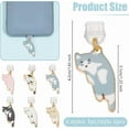 thumbnail image 2 of 6Pcs Type C Anti Dust Plugs 1.7 inch Long Mobile Dustproof Plugs with Cat Pendants USB C Port Caps Protector Phone Pendants Accessory Charging Port Plugs Pendants for Most Type C Phone, 2 of 6