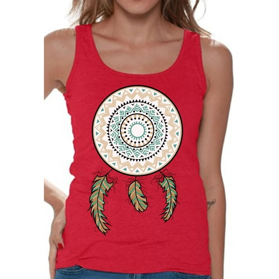Awkward Styles Dreamcatcher Sleeveless Shirt Hippie Tank Tops for Women