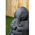 thumbnail image 2 of Figura Hi-Line Gift Ltd. Elefante Zen Buda Negro, 2 of 6