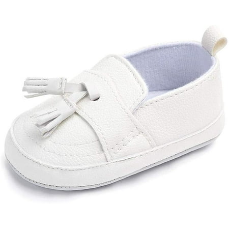 

Baby Girls Boys Loafers Prewalker Moccasin Crib Shoes