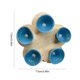 thumbnail image 2 of Taza para beber insectos y abejas, alimentador de agua para abejas, taza para beber polinizador con forma de flor con taza para guardería y soporte, suministros de apicultura, 2 of 7