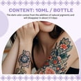 thumbnail image 5 of Kit de Tatuajes Temporales, Gel Semipermanente Tatuaje una Mano / Tinta (Jagua Orgánica Base Fruta) Diy Tattoos 6 Pcs, 5 of 5