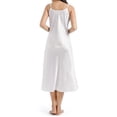 thumbnail image 5 of Skksst Women Satin Silk Chemise Robe Sleepwear Lingerie Nightdress Dressing gown, 5 of 5