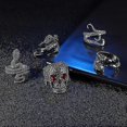thumbnail image 4 of 16pcs Vintage Punk Rings For Men, 4 of 5