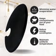 thumbnail image 2 of 1Pcs Silicone Lids - Fits Up to 10.5Inch Stock Pots - Compatible for Anova Culinary Sous Vide Precision Cookers Black,1 x Silicone Lid,Black, 2 of 7