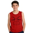thumbnail image 5 of SGFCWSX Boys Summer Tank Tops Sleeveless Print Relaxed Fit Crew Neck Beach Outdoor Daily Wear Shirts for Kids Red Size 8 Years, 5 of 7