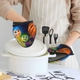 thumbnail image 6 of Lsque inside out 2 Pattern Non-Slip Mini Oven Mitt Set，Mini Oven Gloves Silicone Heat Resistant Cooking Pinch Mitts Potholder for Kitchen Cooking & Baking, 6 of 7