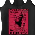 thumbnail image 2 of Junior's Marvel Spider-Man: No Way Home Friendly Neighborhood Hero Red  Racerback Tank Top Black X Large, 2 of 5