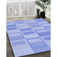 thumbnail image 2 of Ahgly Company Indoor Rectangle Patterned Sky Blue Dress Blue Area Rugs, 4' x 6', 2 of 6