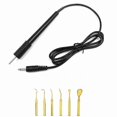 thumbnail image 1 of Electric Waxer Pen with Carving Tips for Dental Wax Modeling Accessories (1 Pen Included), 1 of 5