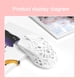 thumbnail image 5 of Ratón para juegos Lightweight 500mAh Honeycomb Shape Mouse blanco Baoblaze ratón inalámbrico para juegos, 5 of 8