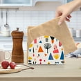 thumbnail image 2 of Yayeee Napkin Holder for Table Kitchen Paper Tissue Organization, Beige Geometric, 2 of 8