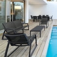 thumbnail image 4 of Compamia Pacific Club Arm Chair Black Frame Black Sling, 4 of 14