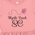 thumbnail image 4 of Inktastic Myrtle Beach South Carolina Girls Toddler Dress, 4 of 5