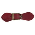 thumbnail image 2 of Clips de Fermeture de Remplacement - Attache en Cuir pour / Sac à Main / Pochette / Main / Sacoche Rouge, 2 of 7