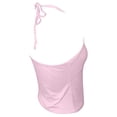 thumbnail image 6 of Landzoo Women'S Tank Tops Solid Color Sleeveless Halter Undershirt Summer Lightweight Women Vest Size M Red, 6 of 7