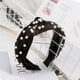 thumbnail image 5 of Minnieouse Diadema con nudo torcido, diadema de perlas elegante, accesorios flexibles para el cabello de boda, diademas para mujeres y niñas, ropa de Accesorio para el cabello Café Minnieouse AP010010-07B, 5 of 6