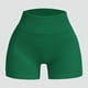 thumbnail image 2 of Pantalones cortos de entrenamiento sin costuras y acanalados para mujer: cintura alta, elásticos para yoga/gimnasio, talla real, tallas asiáticas, lavado a mano en frío., 2 of 3