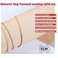 thumbnail image 2 of Veg Tan Tooling Leather 9/10 oz 3.6-4mm 2 Piece Special Price, 2 of 10