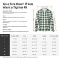 thumbnail image 5 of Gaeub Scottish Checkered Men's and Women's UPF 50+ Long-Sleeved Sun Protection Clothing, Fishing Shirt Long Sleeve Zip-Large, 5 of 7
