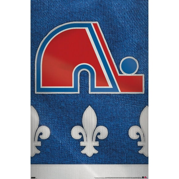 NHL Quebec Nordiques - Retro Logo 24 Wall Poster, 22.375" x 34"