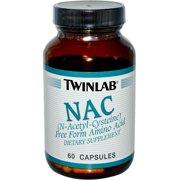Twinlab Nac 600Mg, 60 Capsules