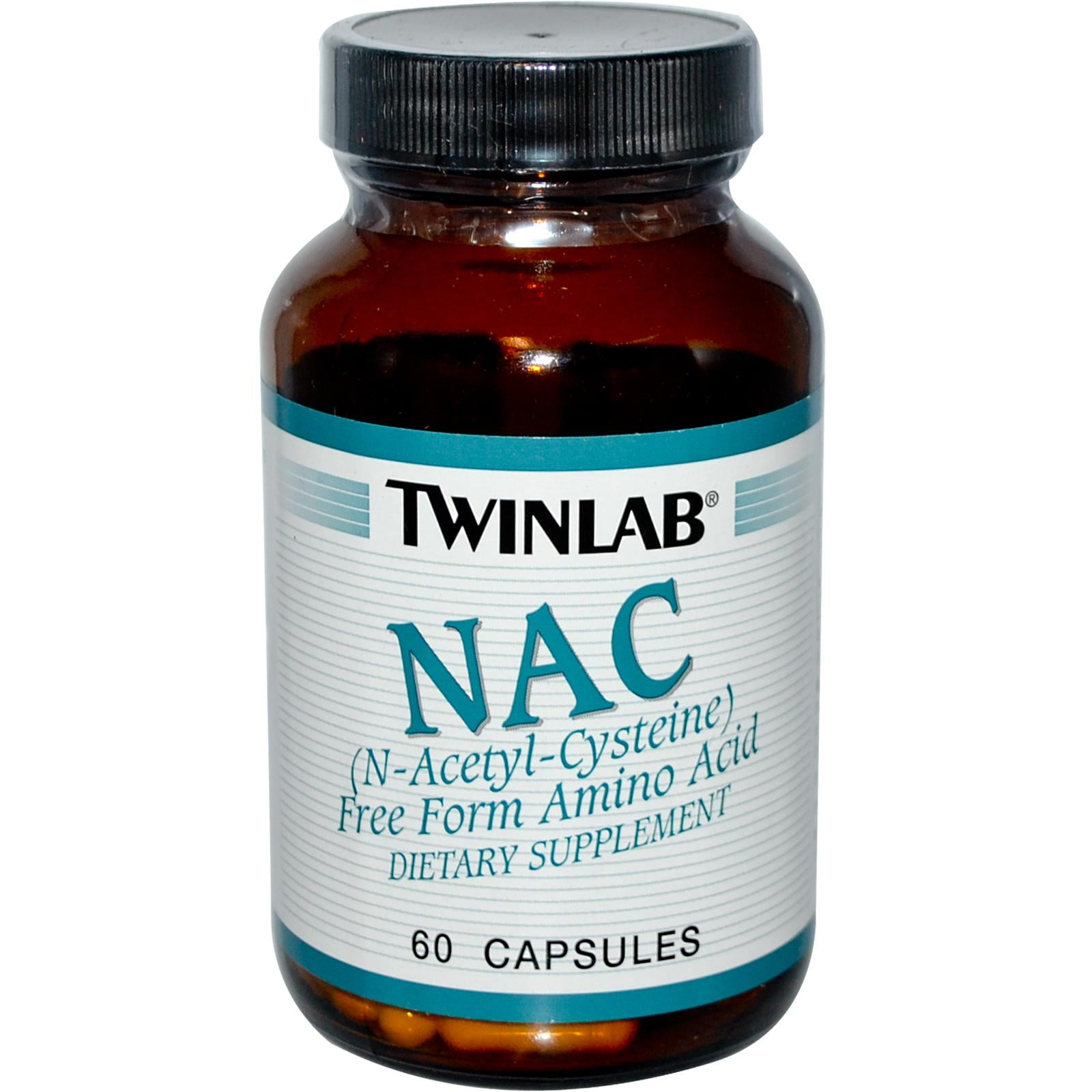 Twinlab Nac 600Mg, 60 Capsules