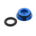 thumbnail image 2 of Aleación bicicleta bicicleta s cubierta perno de fijación a prueba de polvo 5 colores azul Cola Bike Crank Cap, 2 of 7