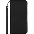 thumbnail image 7 of for iPhone 12/iPhone 12 Pro Wallet Case with RFID Blocking Card Slots Holder and Wrist Strap,Flip Folio Magnetic Closure,Kickstand,Genuine Leather Cover Case for iPhone 12 Pro 6.1",Pure Black, 7 of 7